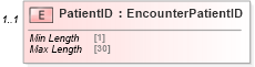 XSD Diagram of PatientID